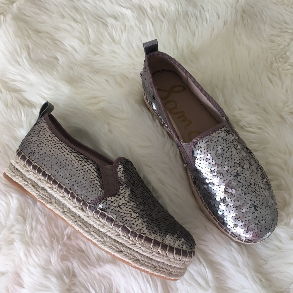 NWOT Sam Edelman Carrin Platform Espadrilles